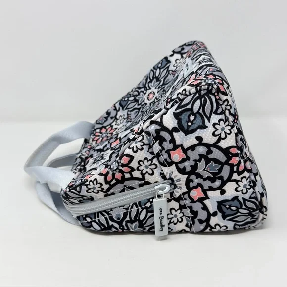 Vera Bradley Lighten Up Insulated Canvas Lunch Bag Tote Lisbon Medallion - Picture 9 of 16